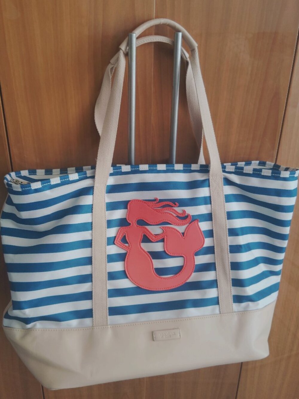 Spartina 449 tote bag with blue and white